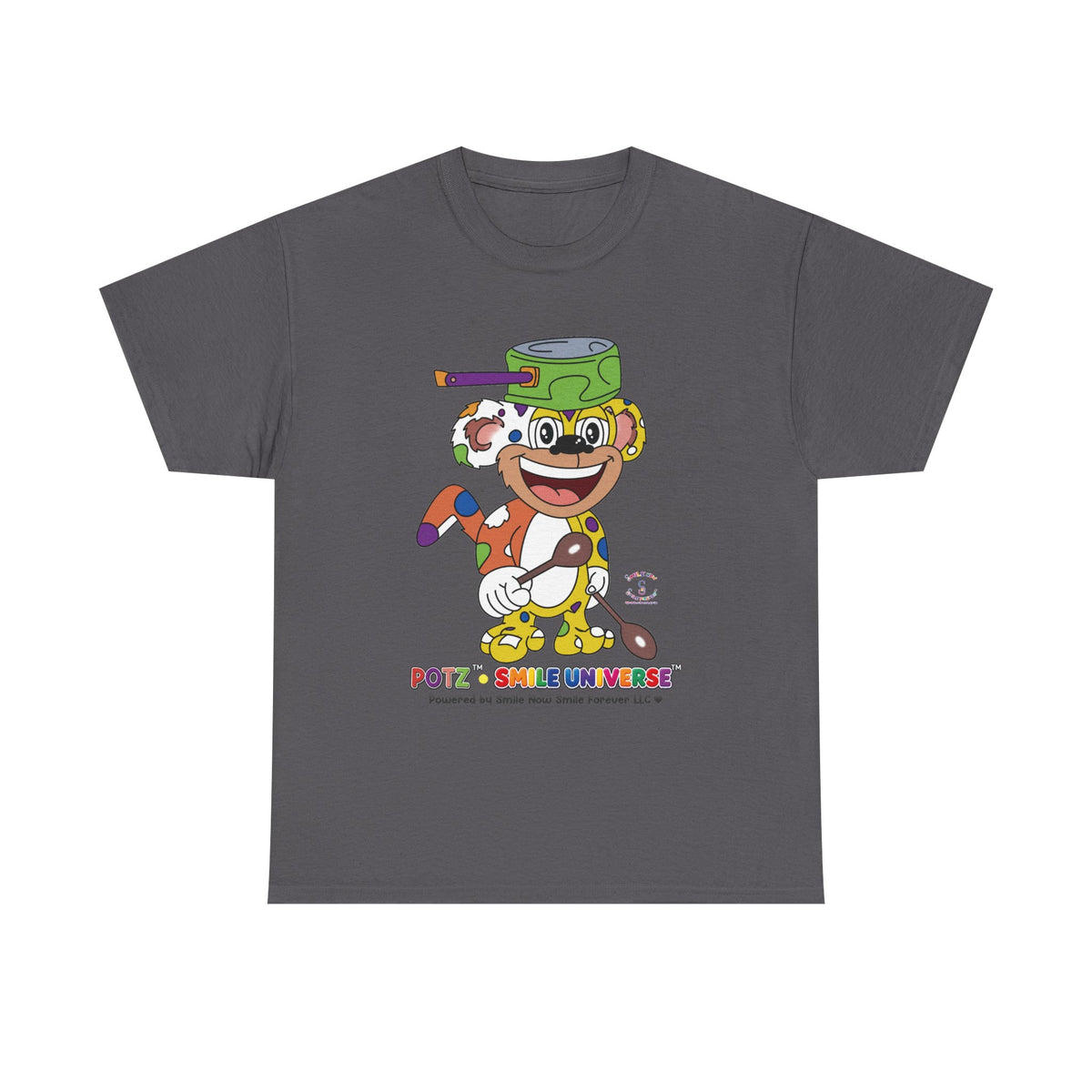 Potz™ Unisex Heavy Cotton™ Tee – Playful Graphic Tee | Smile Universe Collection