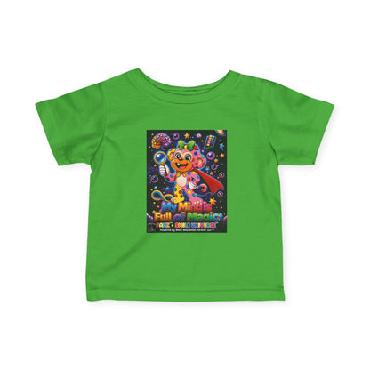 Panz™ Infant Fine Jersey Tee – "My Mind is Full of Magic" Graphic | Smile Universe Collection
