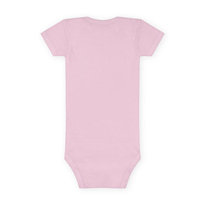 Potz™ Baby Short Sleeve Onesie® – "My ADHD Brain is Full of Brilliant Ideas!" Graphic Bodysuit | Smile Universe Collection