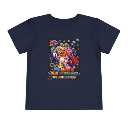 Panz™ Toddler Short Sleeve Tee – "My Mind is Full of Magic" Graphic | Smile Universe Collection