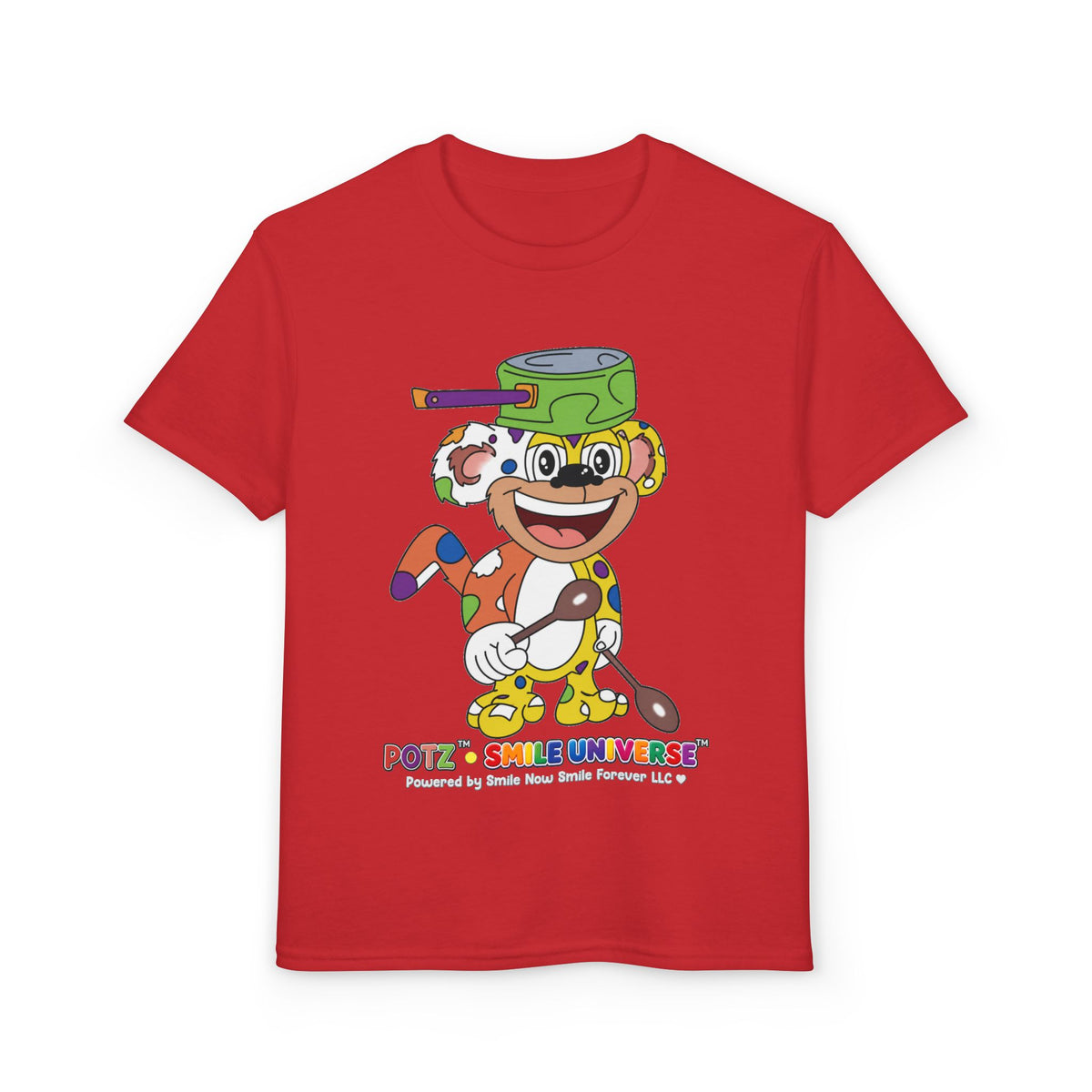 Potz™ Youth DryBlend® T-Shirt – Playful Graphic Tee | Smile Universe Collection