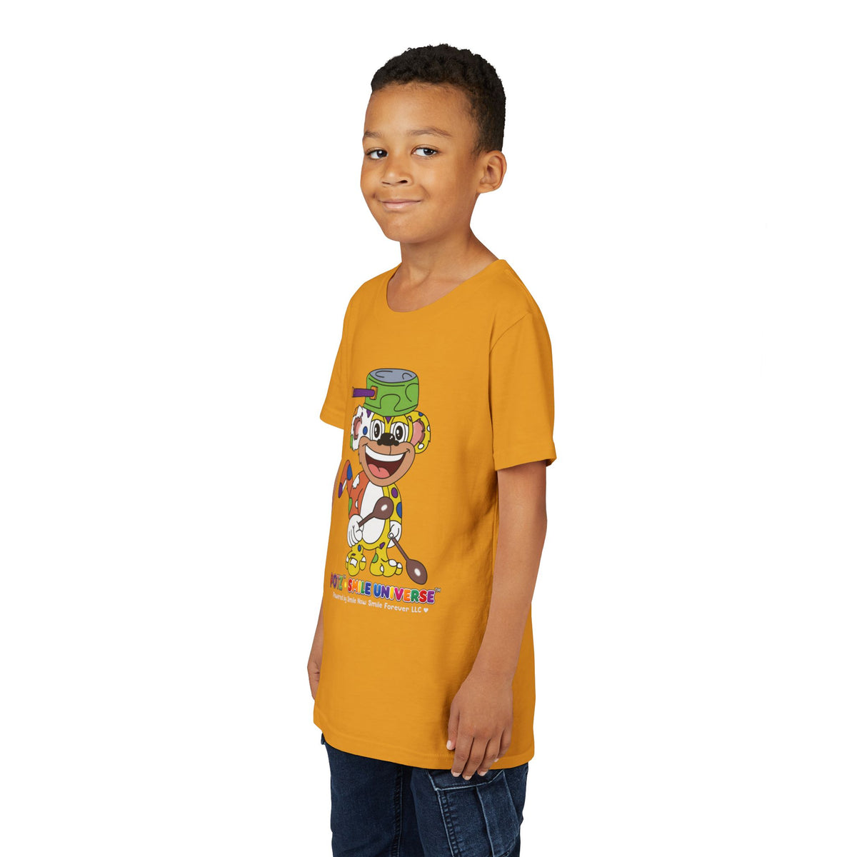 Potz™ Youth Short Sleeve Tee – Playful Graphic Tee | Smile Universe Collection