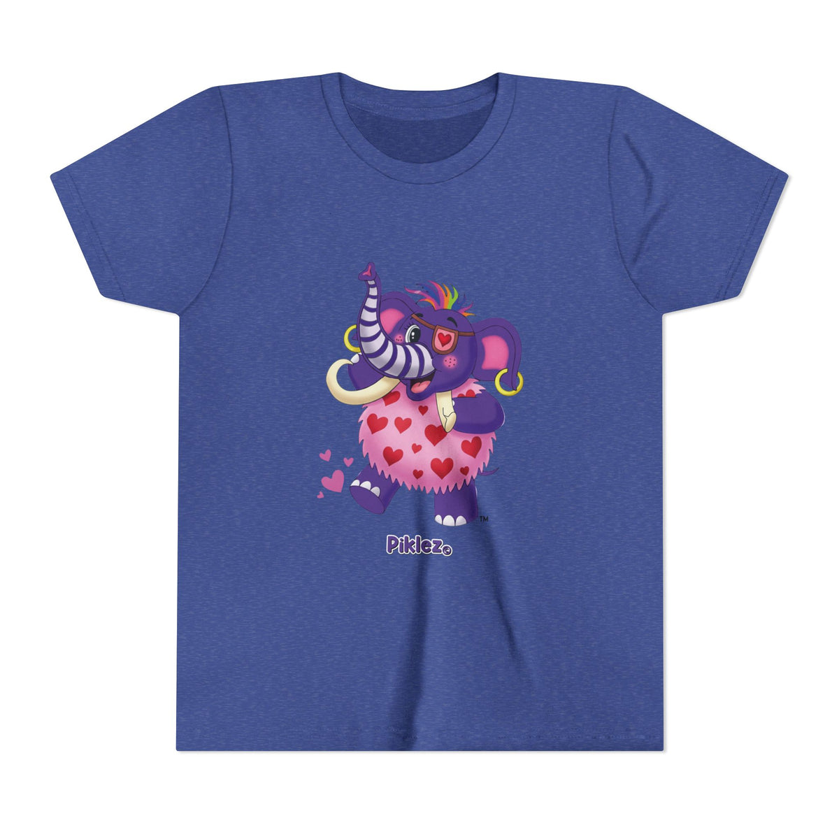 Piklez™ Youth Short Sleeve Tee – "Full of Love!" Graphic Shirt | Smile Universe Collection