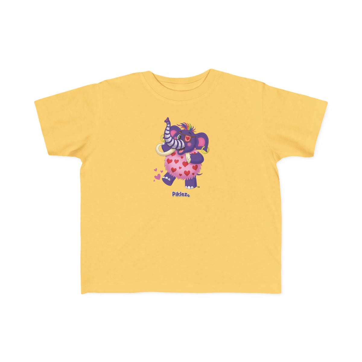 Piklez™ Toddler's Fine Jersey Tee – "Full of Love!" Graphic Shirt | Smile Universe Collection