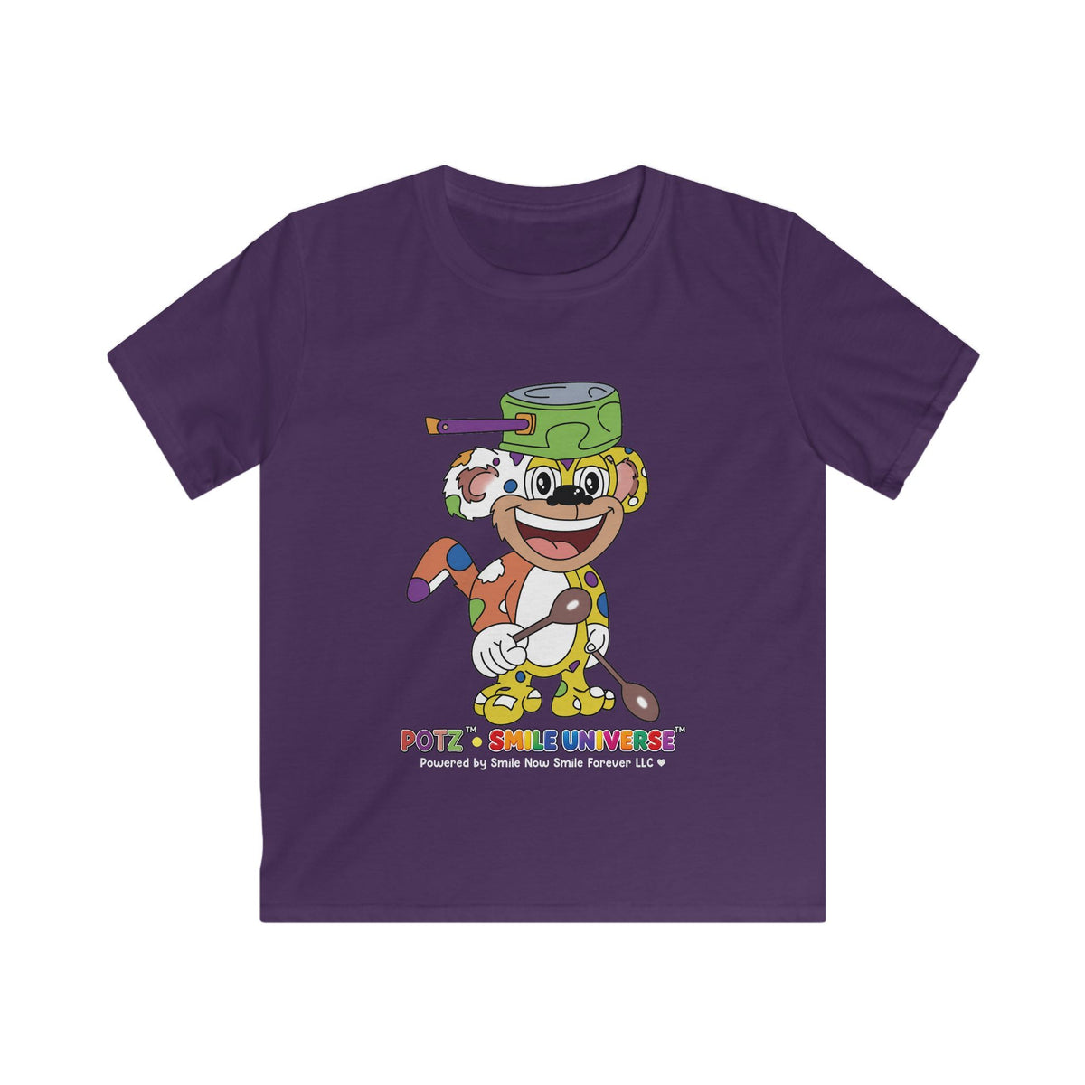 Potz™ Kids Softstyle Tee – Playful Graphic Tee | Smile Universe Collection