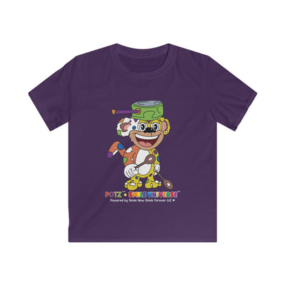 Potz™ Kids Softstyle Tee – Playful Graphic Tee | Smile Universe Collection