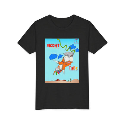 TuBz™ "I Can Do Hard Things" Youth T-Shirt - Motivational Kids Graphic Tee