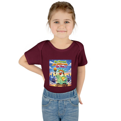 TuBz™ "Be Proud. Be Different. Be You." Infant Bodysuit - Inspirational Baby Onesie