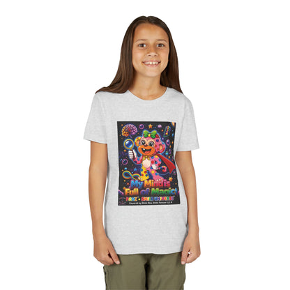 Panz™ Youth Short Sleeve Tee – "My Mind is Full of Magic" Graphic | Smile Universe Collection