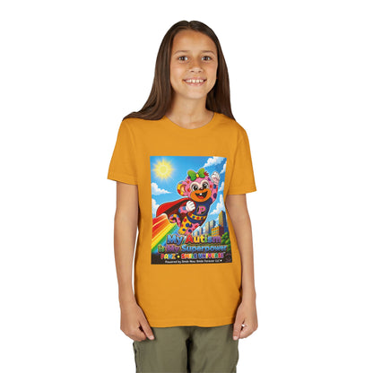 Panz™ Youth Short Sleeve Tee – "My Autism is My Superpower" Graphic | Smile Universe Collection