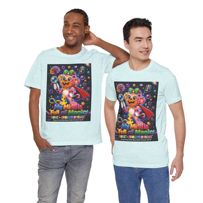 Panz™ Unisex Jersey Short Sleeve Tee – "My Mind is Full of Magic" Graphic | Smile Universe Collection