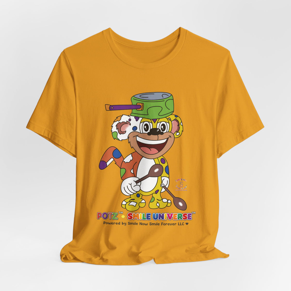 Potz™ Unisex Jersey Short Sleeve Tee – Playful Graphic Tee | Smile Universe Collection