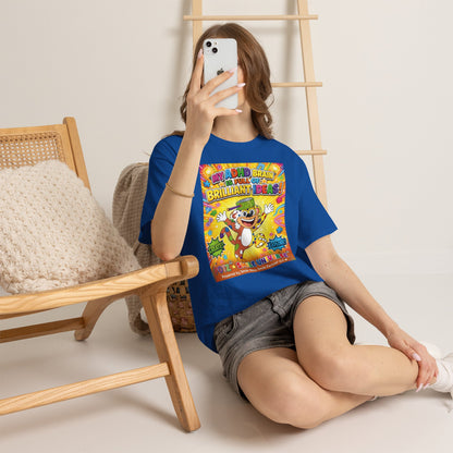 Potz™ Unisex Heavy Cotton™ Tee – "My ADHD Brain is Full of Brilliant Ideas!" Graphic Tee | Smile Universe Collection
