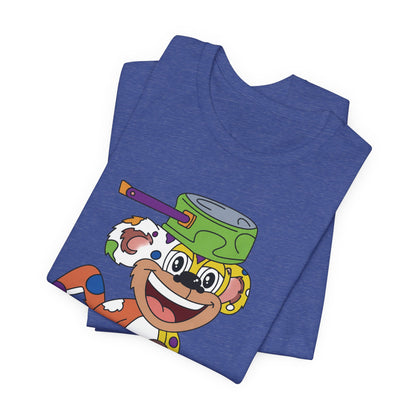 Potz™ Unisex Jersey Short Sleeve Tee – Playful Graphic Tee | Smile Universe Collection