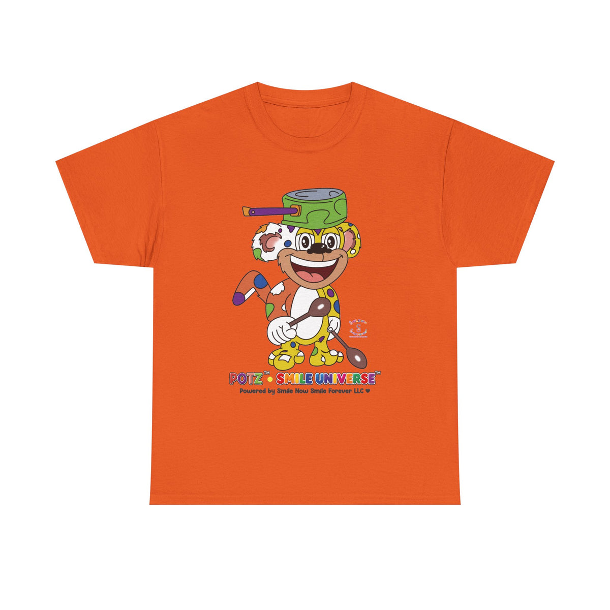 Potz™ Unisex Heavy Cotton™ Tee – Playful Graphic Tee | Smile Universe Collection