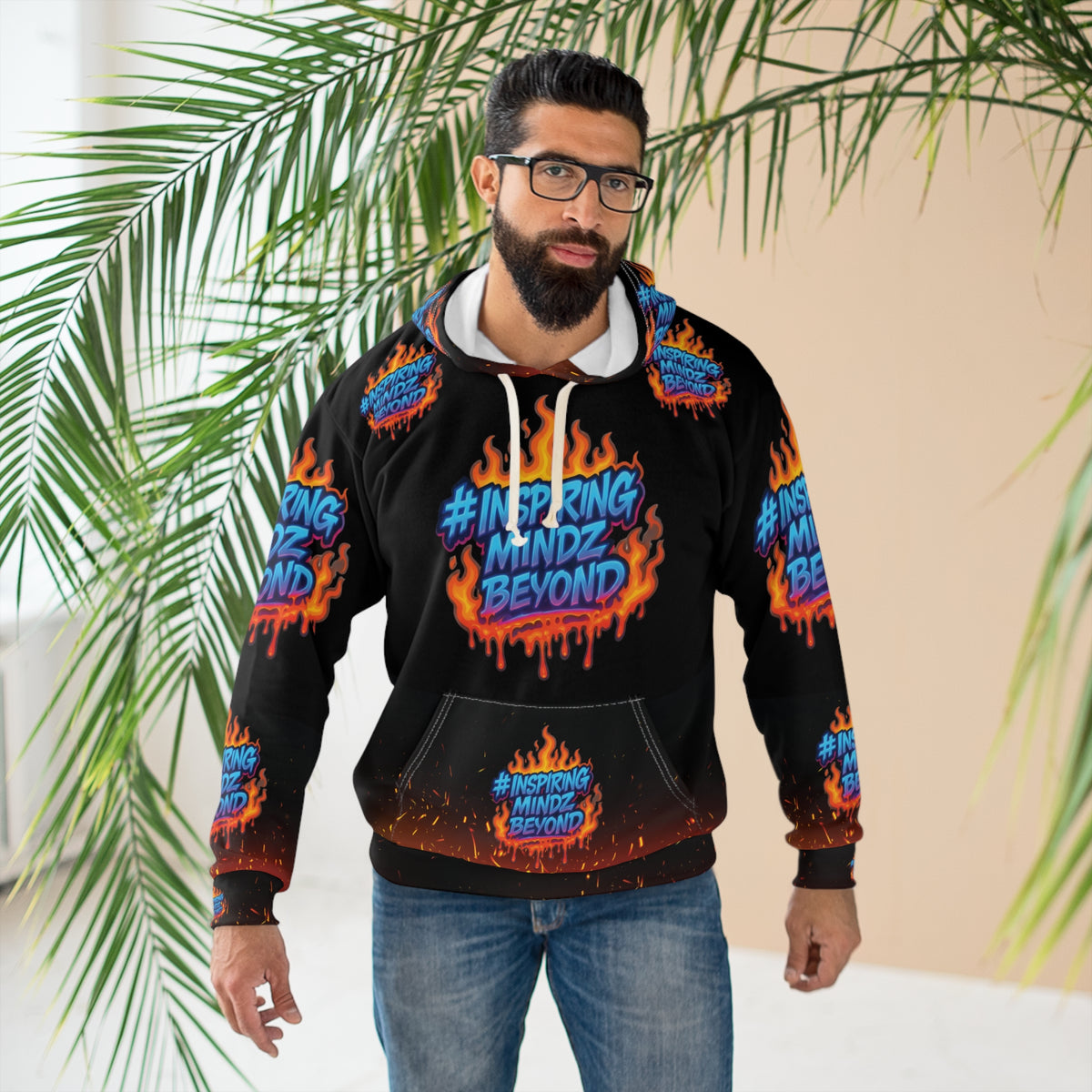 Inspiring Mindz Beyond AOP Hoodie