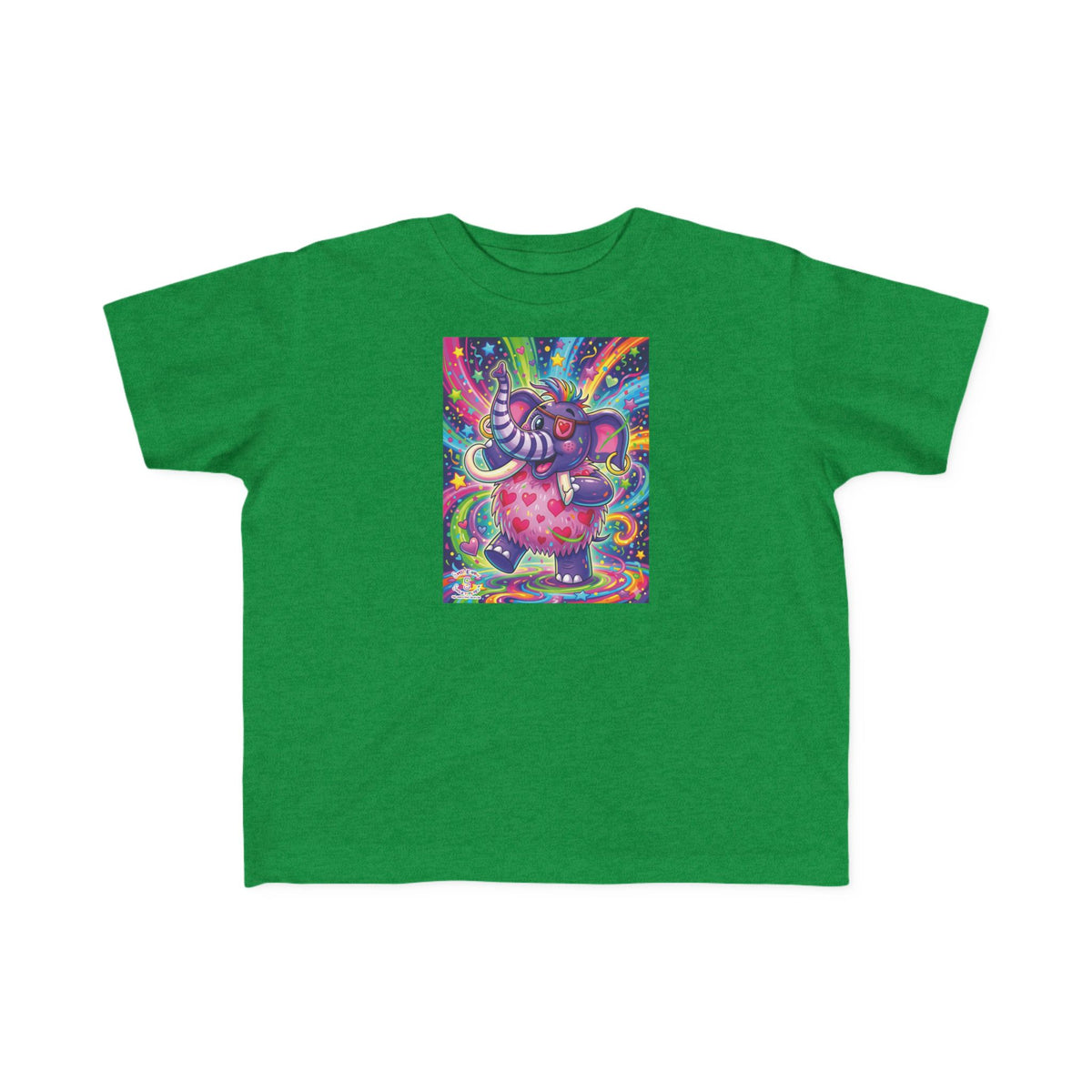 Piklez™ Toddler's Fine Jersey Tee – "Born to Celebrate!" Graphic Shirt | Smile Universe Collection