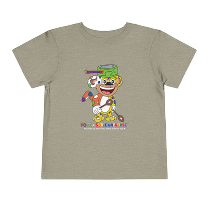 Potz™ Toddler Short Sleeve Tee – Playful Graphic Tee | Smile Universe Collection