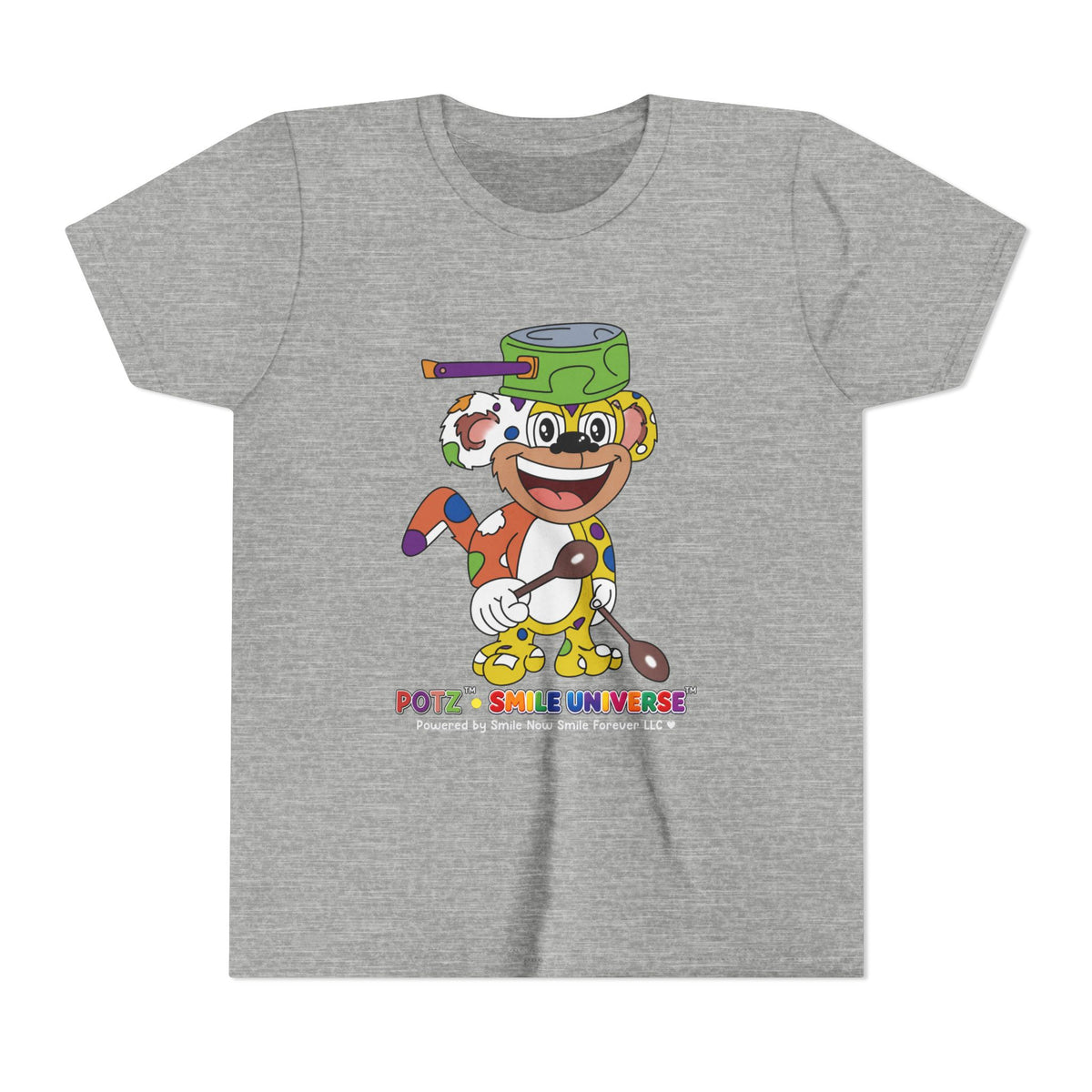 Potz™ Youth Short Sleeve Tee – Playful Graphic Tee | Smile Universe Collection