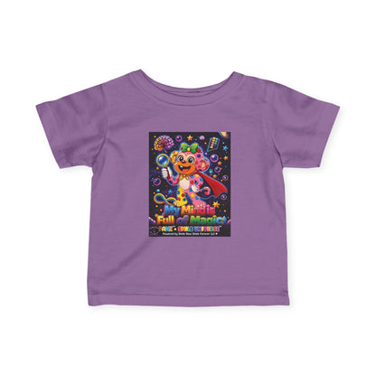 Panz™ Infant Fine Jersey Tee – "My Mind is Full of Magic" Graphic | Smile Universe Collection