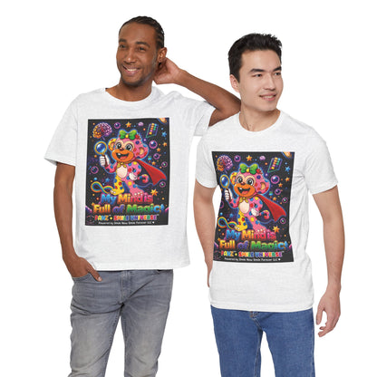 Panz™ Unisex Jersey Short Sleeve Tee – "My Mind is Full of Magic" Graphic | Smile Universe Collection