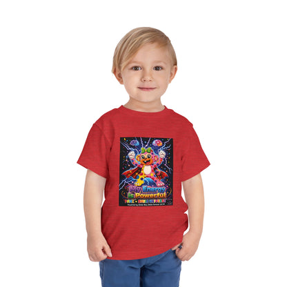 Panz™ Toddler Short Sleeve Tee – "My Energy is Powerful" Graphic Tee | Smile Universe Collection