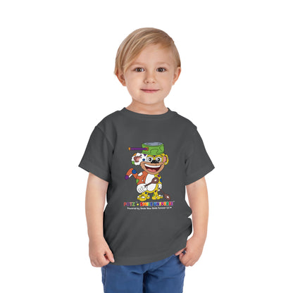 Potz™ Toddler Short Sleeve Tee – Playful Graphic Tee | Smile Universe Collection