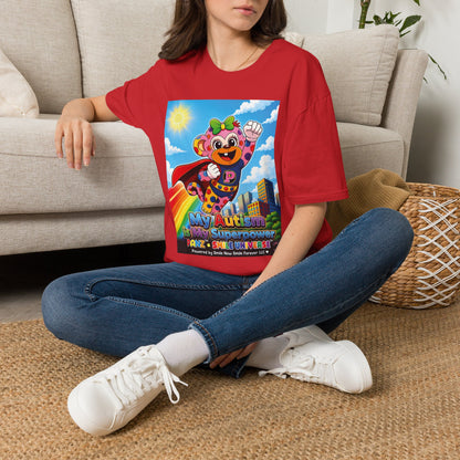 Panz™ Unisex Softstyle T-Shirt – "My Autism is My Superpower" Graphic | Smile Universe Collection