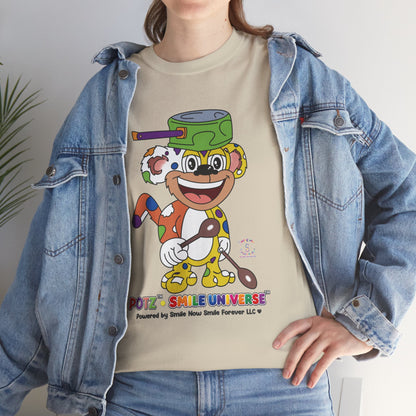 Potz™ Unisex Heavy Cotton™ Tee – Playful Graphic Tee | Smile Universe Collection