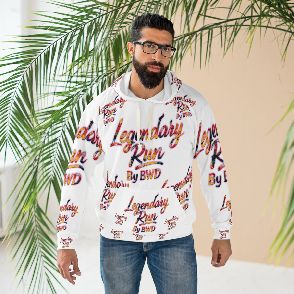 Legendary Run All-Over Print Hoodie