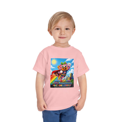 Panz™ Toddler Short Sleeve Tee – "My Autism is My Superpower" Graphic | Smile Universe Collection