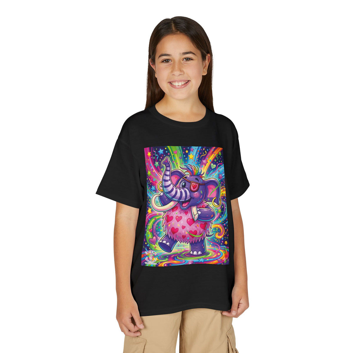 Piklez™ Youth DryBlend® T-Shirt – "Born to Celebrate!" Graphic Shirt | Smile Universe Collection