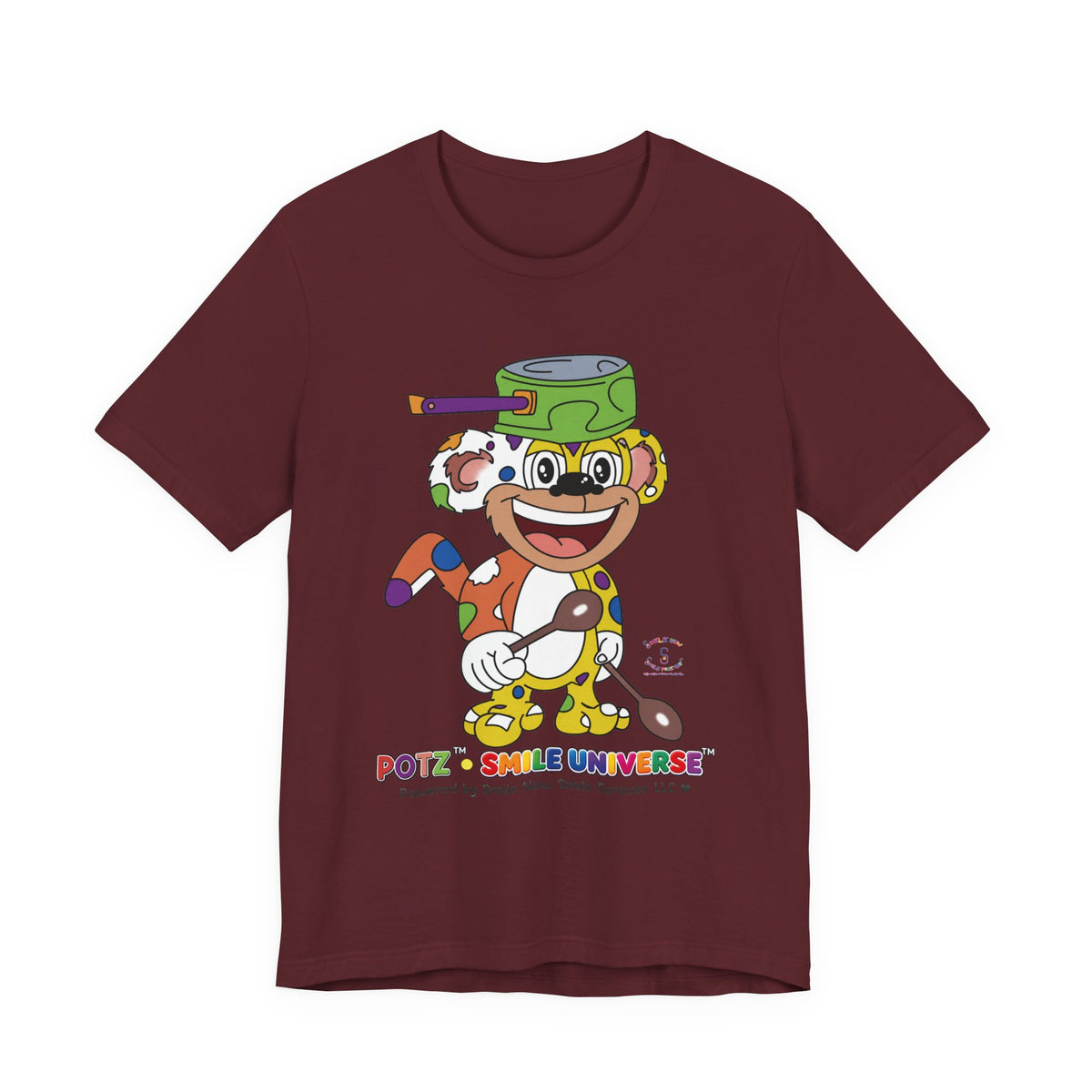 Potz™ Unisex Jersey Short Sleeve Tee – Playful Graphic Tee | Smile Universe Collection