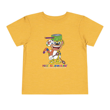 Potz™ Toddler Short Sleeve Tee – Playful Graphic Tee | Smile Universe Collection