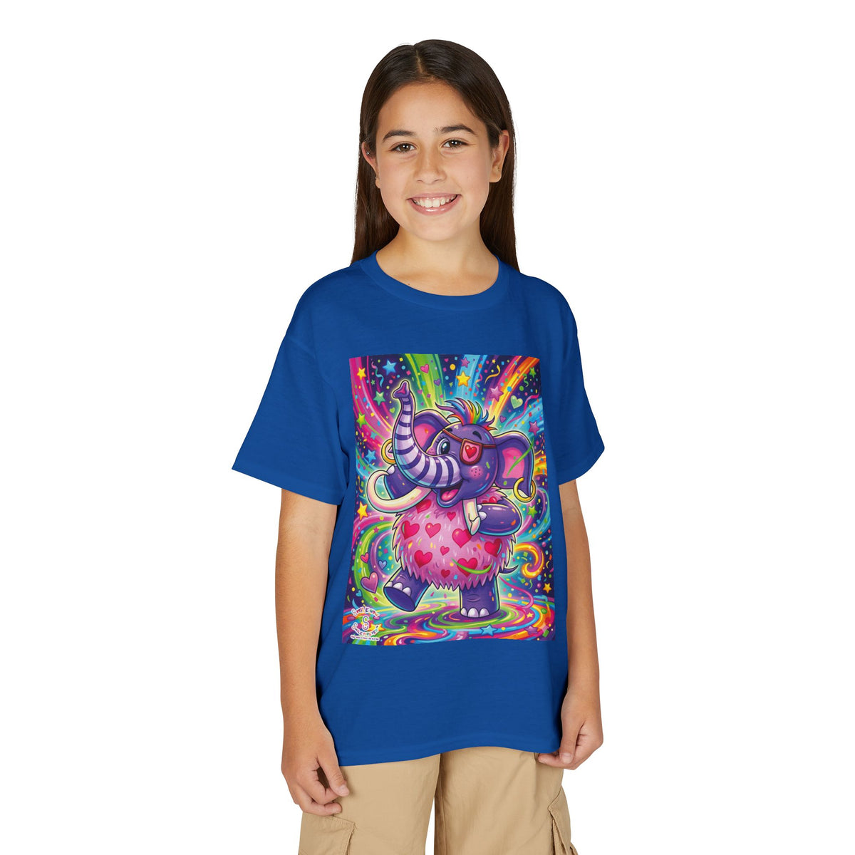 Piklez™ Youth DryBlend® T-Shirt – "Born to Celebrate!" Graphic Shirt | Smile Universe Collection