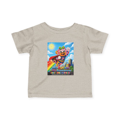 Panz™ Infant Fine Jersey Tee – "My Autism is My Superpower" Graphic | Smile Universe Collection
