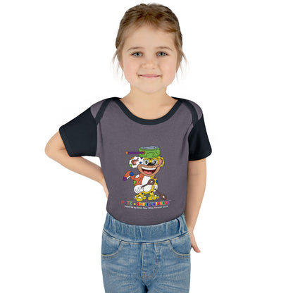 Potz™ Infant Baby Rib Bodysuit – Playful Chef Graphic Onesie | Smile Universe Collection
