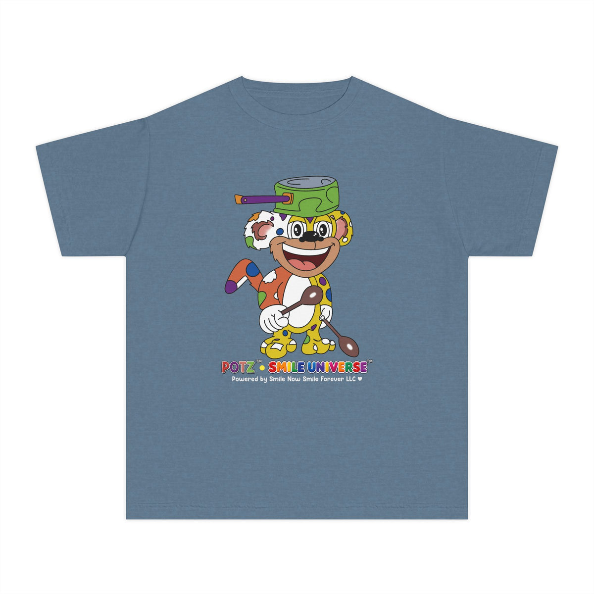 Potz™ Youth Midweight Tee – Playful Graphic Tee | Smile Universe Collection