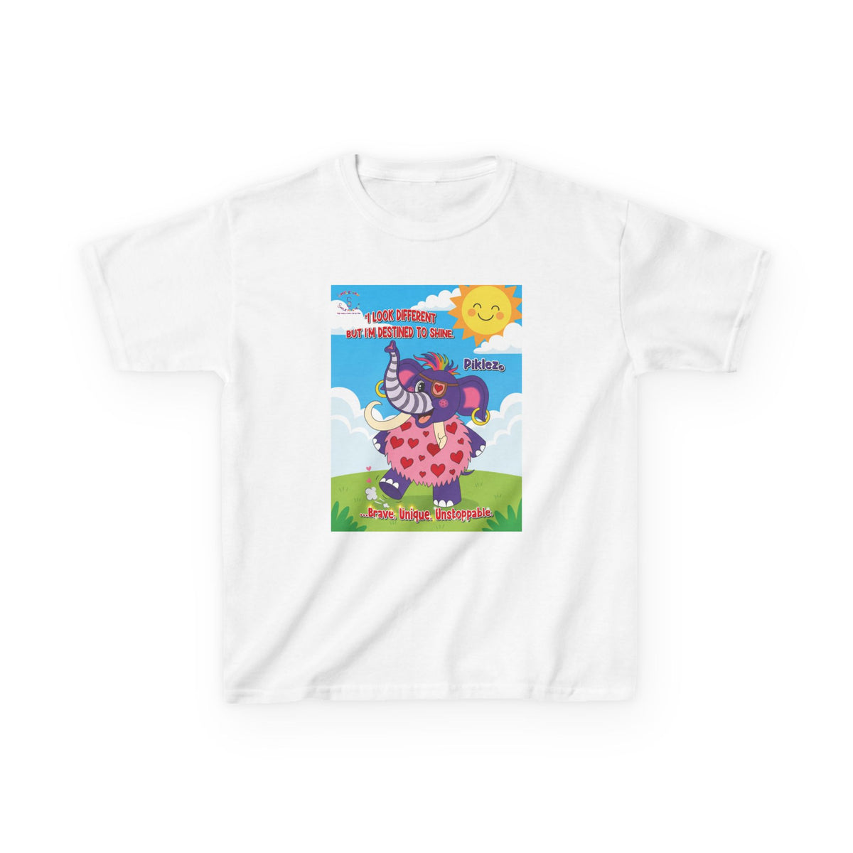 Piklez™ T-Shirt – “Destined to Shine” Graphic Shirt | Smile Universe Piklez Collection