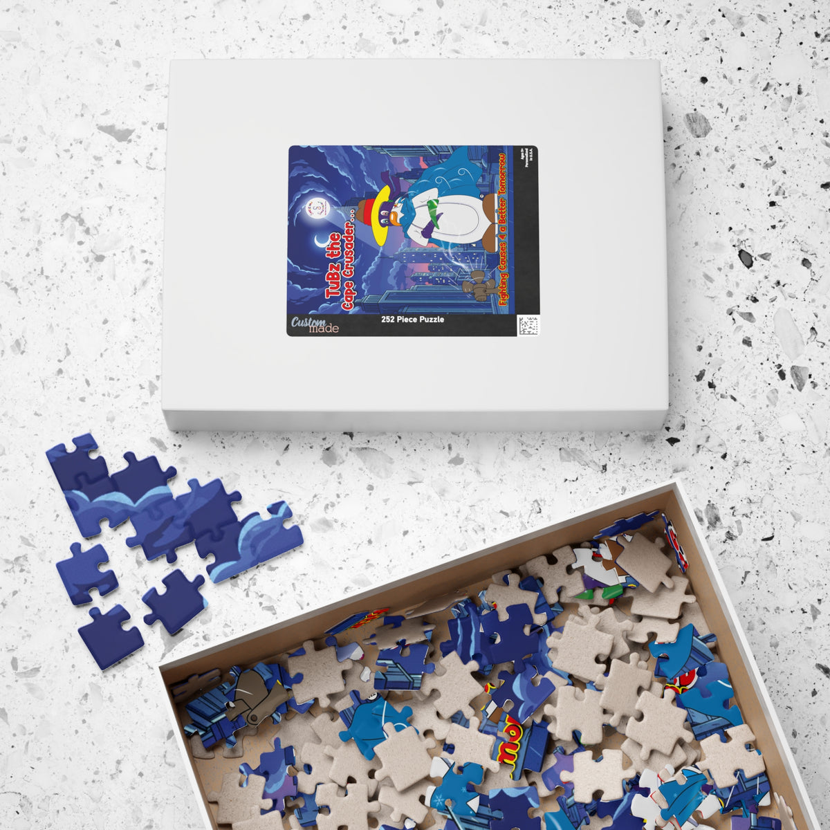 TuBz™ Puzzle (110, 252, 520-piece) – "Fighting Causes 4 a Better Tomorrow" Graphic | Smile Universe Collection