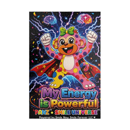 Panz™ Puzzle – "My Energy is Powerful" Graphic Jigsaw Puzzle | Smile Universe Collection