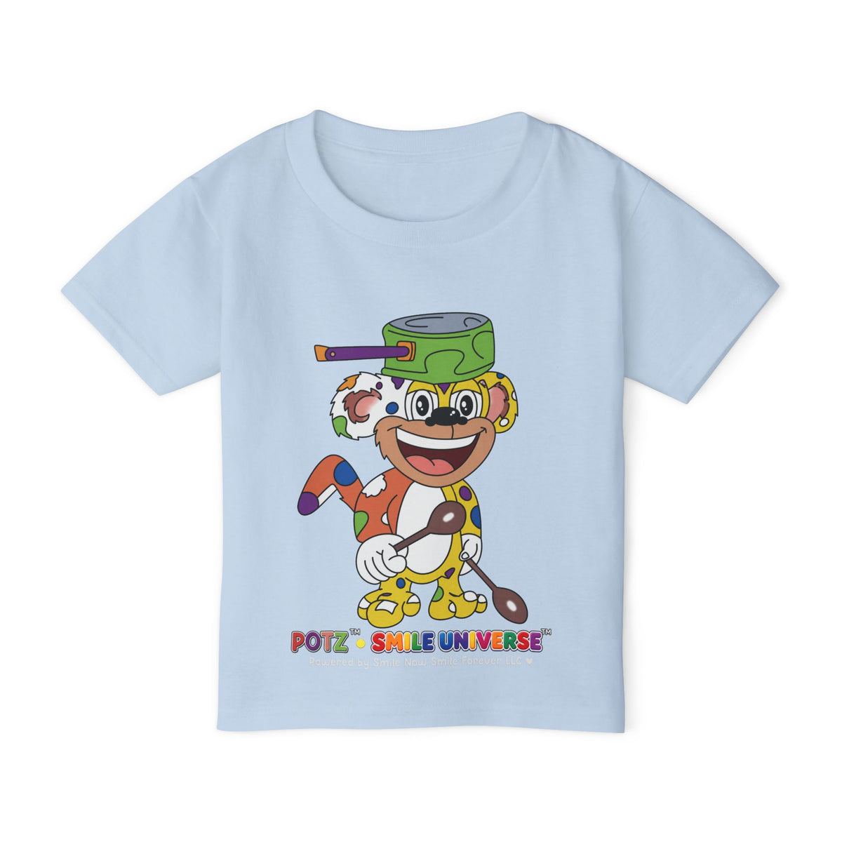 Potz™ Heavy Cotton™ Toddler T-Shirt – Playful Graphic Tee | Smile Universe Collection