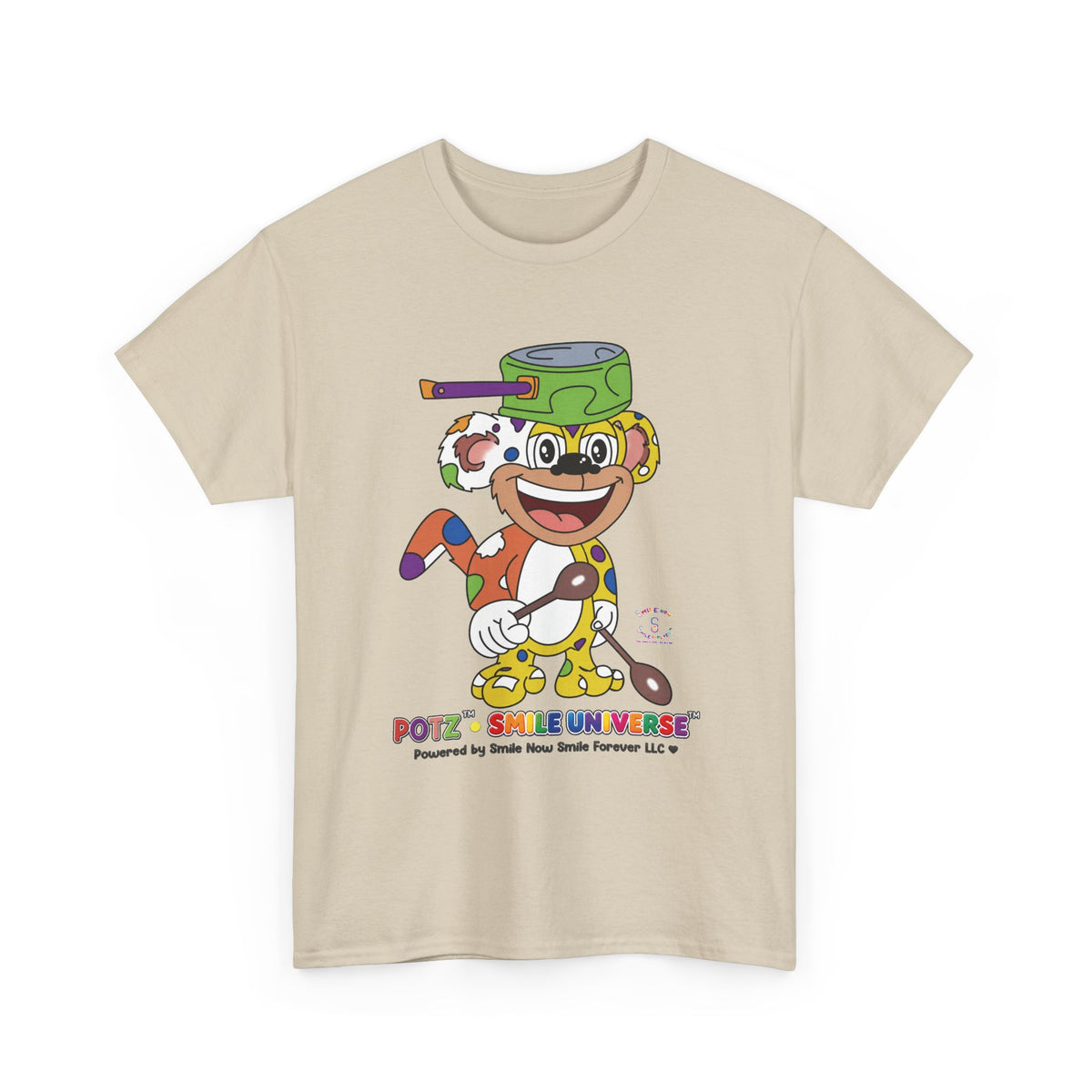 Potz™ Unisex Heavy Cotton™ Tee – Playful Graphic Tee | Smile Universe Collection