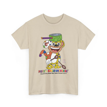 Potz™ Unisex Heavy Cotton™ Tee – Playful Graphic Tee | Smile Universe Collection