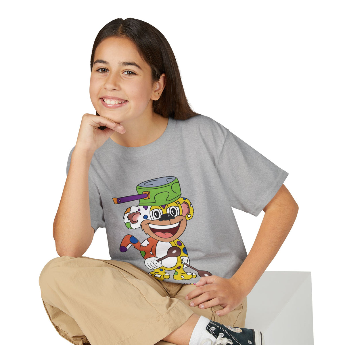 Potz™ Youth DryBlend® T-Shirt – Playful Graphic Tee | Smile Universe Collection