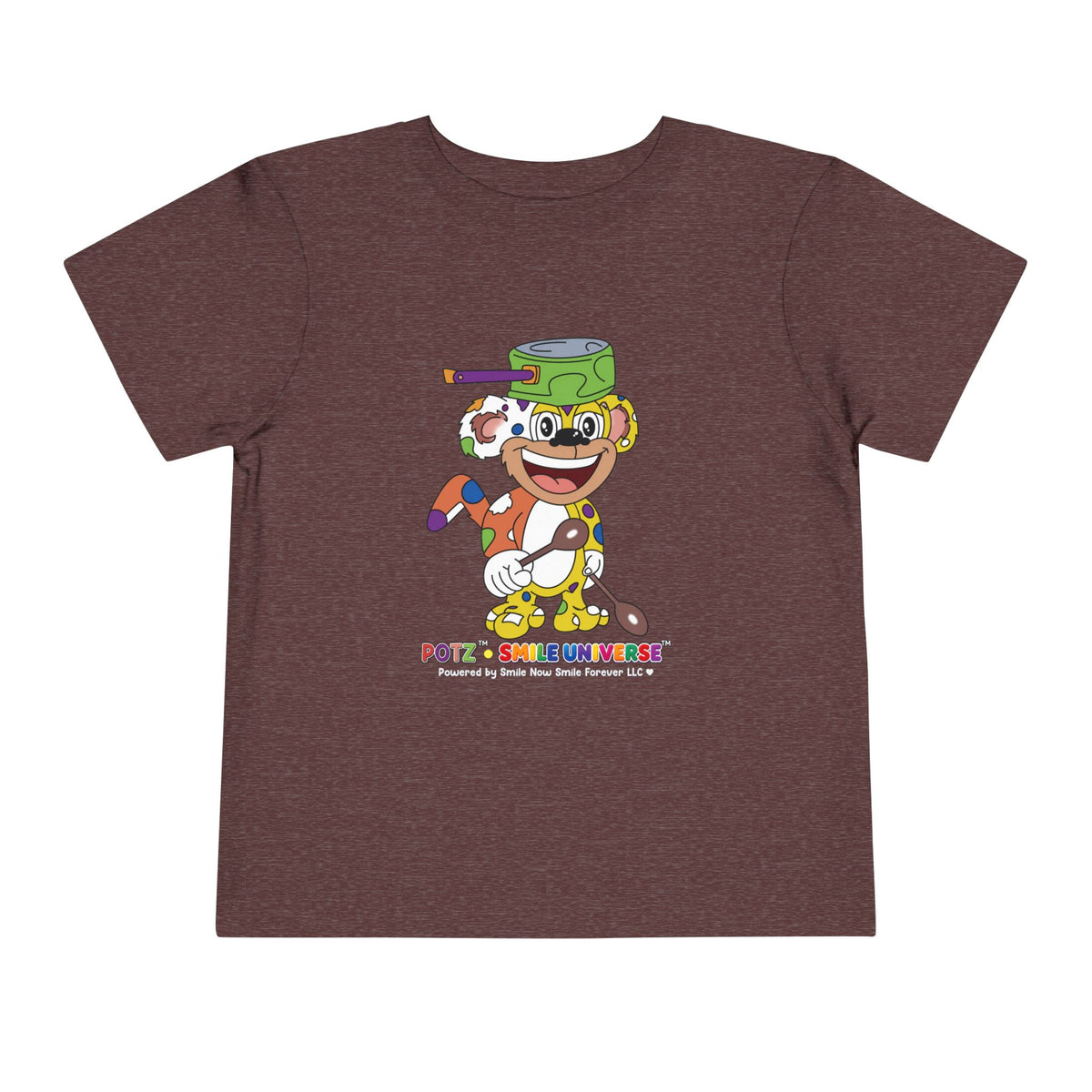 Potz™ Toddler Short Sleeve Tee – Playful Graphic Tee | Smile Universe Collection