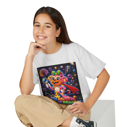 Panz™ Youth DryBlend® T-Shirt – "My Mind is Full of Magic" Graphic | Smile Universe Collection
