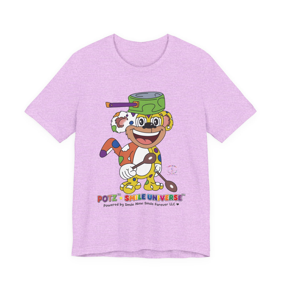 Potz™ Unisex Jersey Short Sleeve Tee – Playful Graphic Tee | Smile Universe Collection
