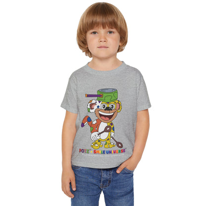 Potz™ Heavy Cotton™ Toddler T-Shirt – Playful Graphic Tee | Smile Universe Collection