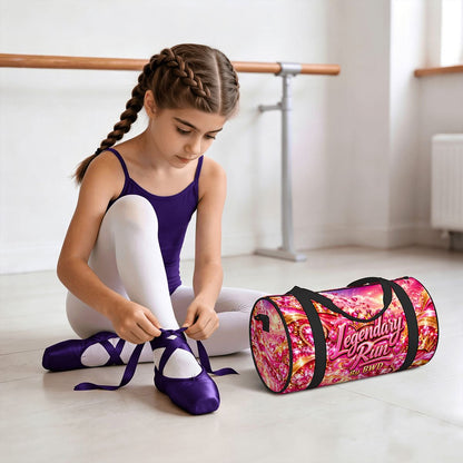 BWD Legendary Run™ AOP Mini Duffle Bag — Pink Royalty